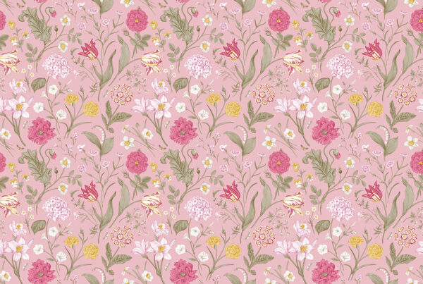 Papier peint Jardin romantique