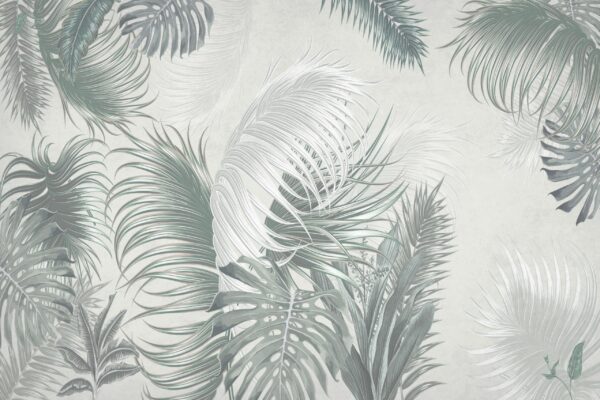 Papier peint Jardin tropical d'hiver