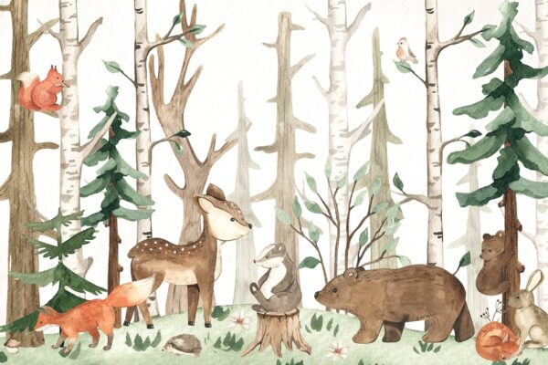 Papier peint Pack forestier