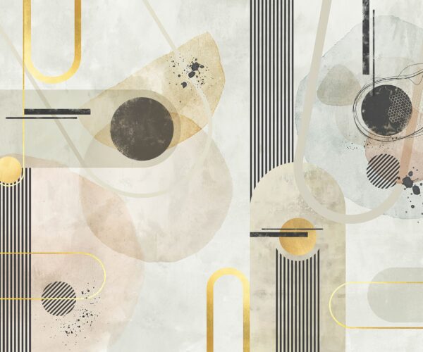 Papier peint Murmure géométrique