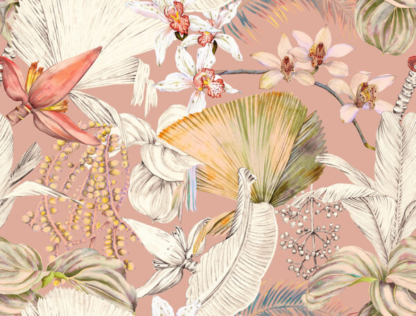 Papier peint Collage de la nature