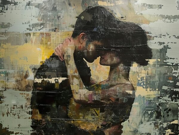 Papier peint Flou de passion