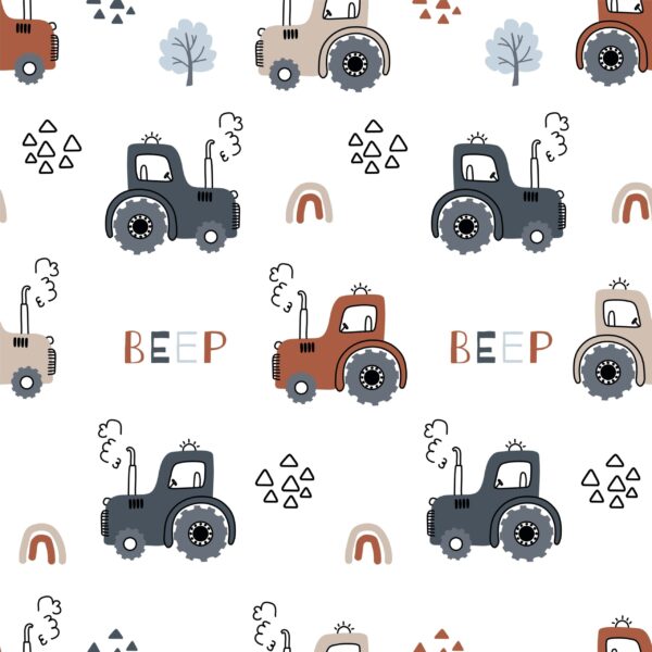 Papier peint La joyeuse machine