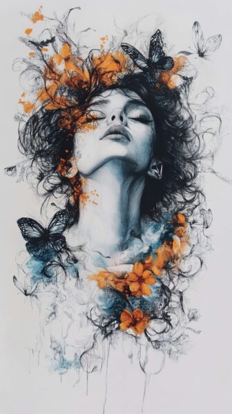 Papier peint Éveil des sens