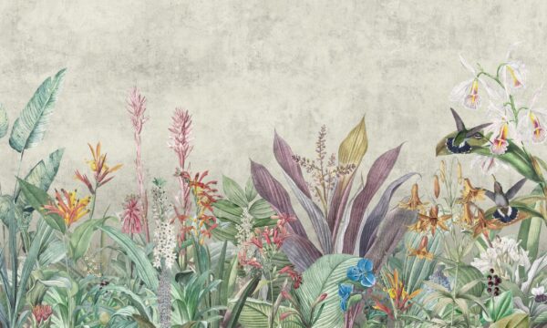 Papier peint Coin tropical