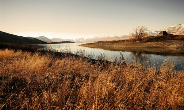 Papier peint La paix du lac