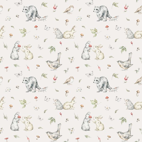 Papier peint Les secrets du bosquet