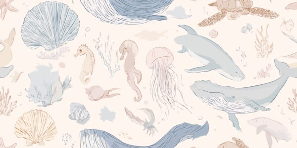 Papier peint Harmonie de la mer