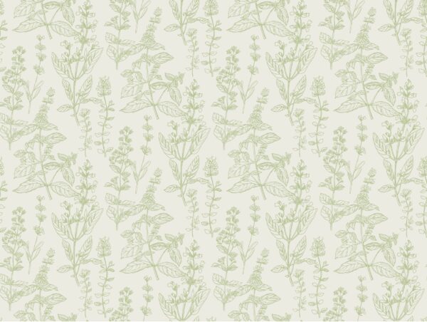 Papier peint Harmonie verte