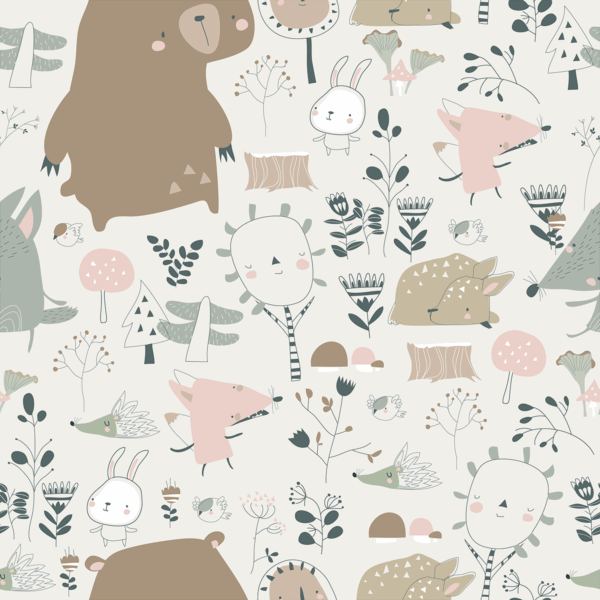 Papier peint Pays des rêves forestiers