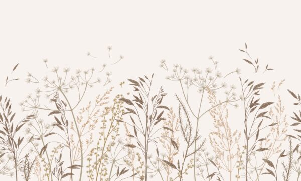 Papier peint Rêves de prairie délicate