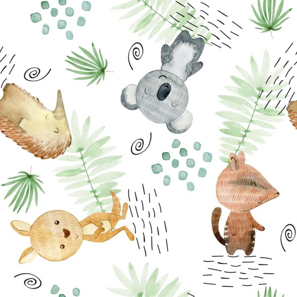 Papier peint Adorables créatures des forêts des antipodes