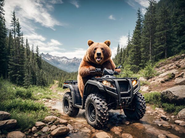 Papier peint Ours en peluche turbo