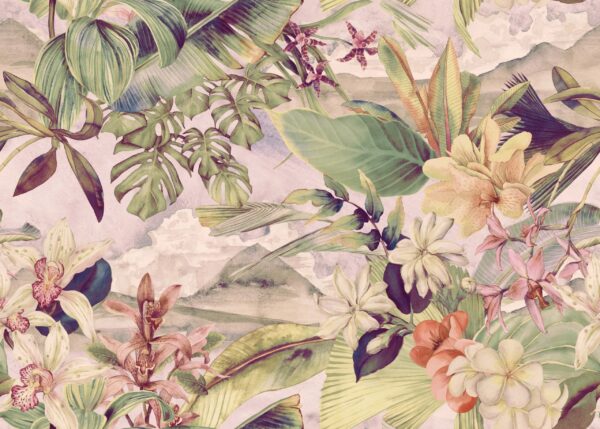 Papier peint Harmonie tropicale