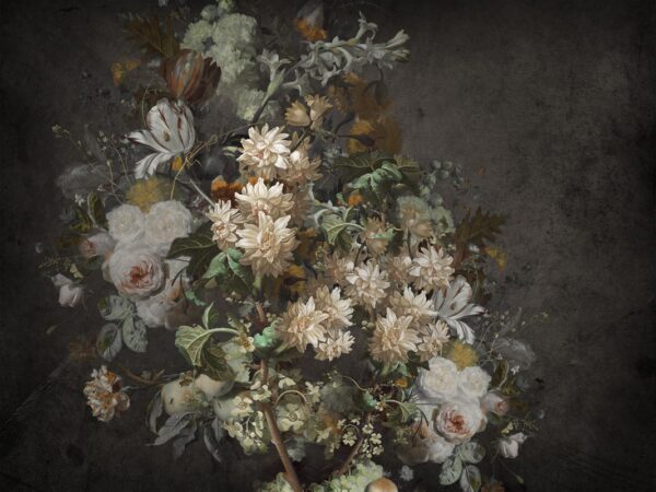 Papier peint Bouquet mystérieux