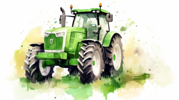 Papier peint Titan vert du terrain