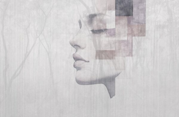 Papier peint Mosaïque de pensées