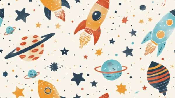 Papier peint Rêves spatiaux