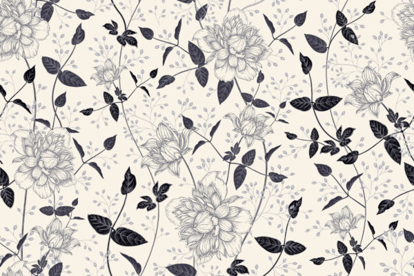 Papier peint Pétales de nuit