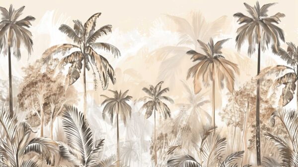 Papier peint Mélodie tropicale