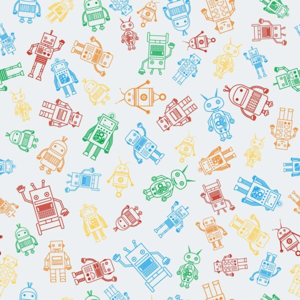 Papier peint Colorbots