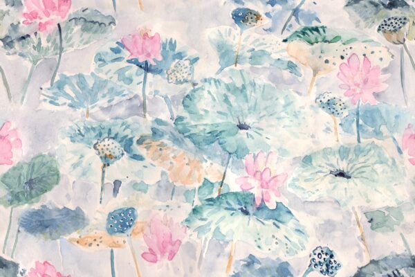 Papier peint Murmure du lotus