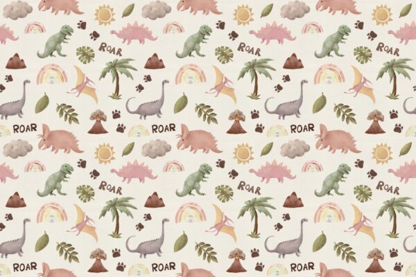 Papier peint Terrain jurassique