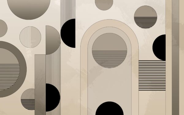 Papier peint Géométrie du silence