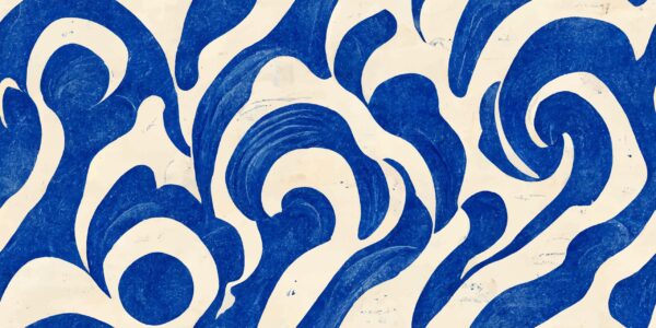 Papier peint Espaces ondulants