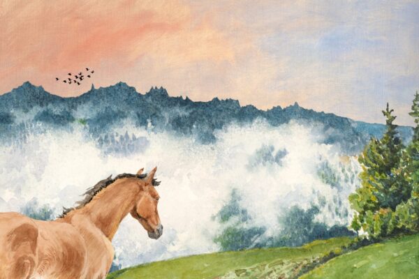 Papier peint Instant figé