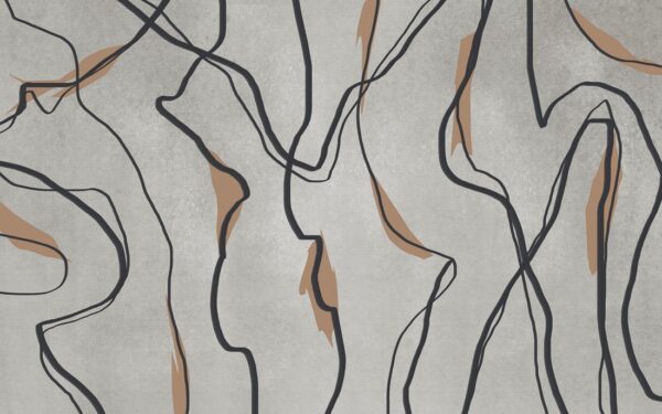 Papier peint Lignes abstraites