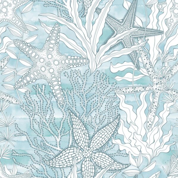 Papier peint Étoile de mer