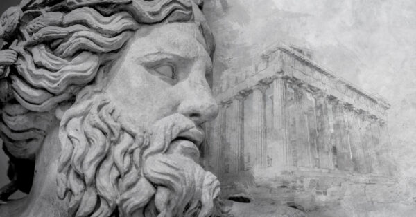 Papier peint L'art grec antique et puissant