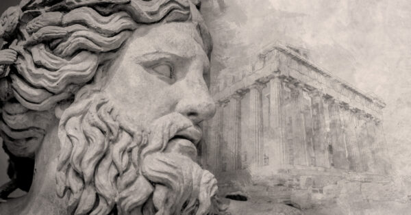 Papier peint Pouvoir mythique de l'art grec