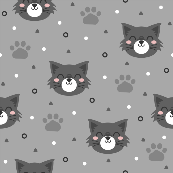Papier peint Visages de chat