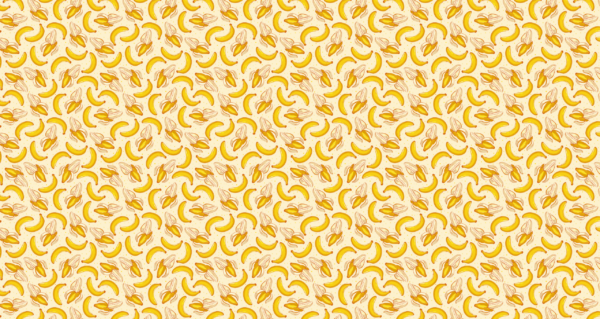 Papier peint Motif banane