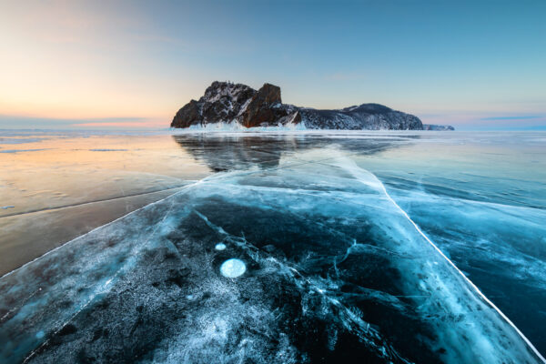 Papier peint Île de glace