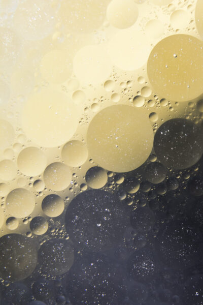 Papier peint Bulles de caramel