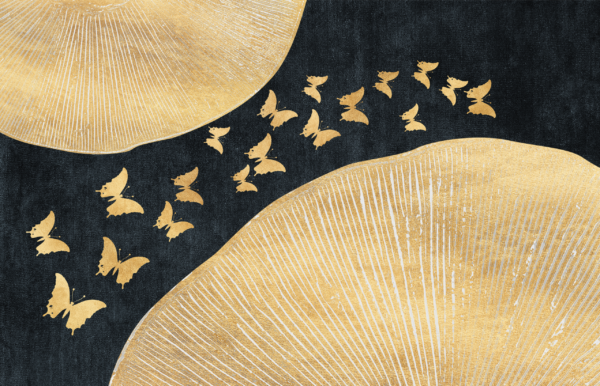 Papier peint Papillons glamour