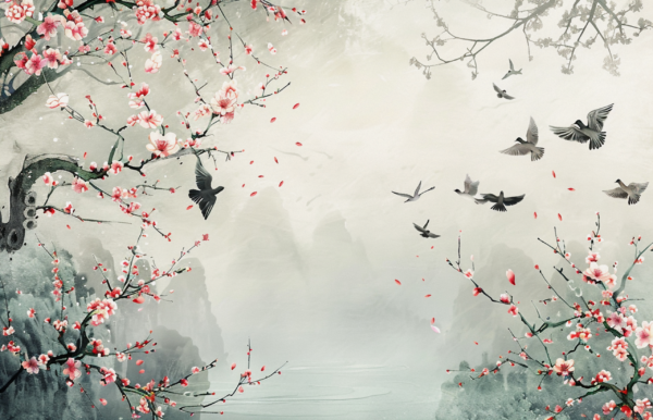 Papier peint Harmonie japonaise