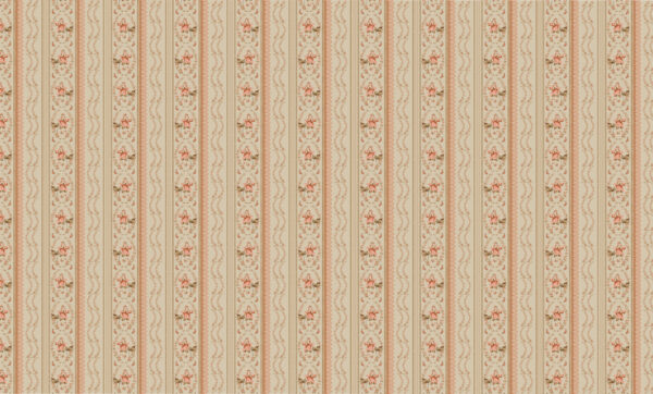 Papier peint Rayures roses