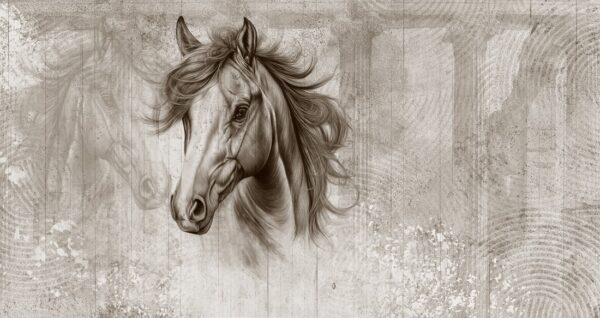 Papier peint Cheval majestueux