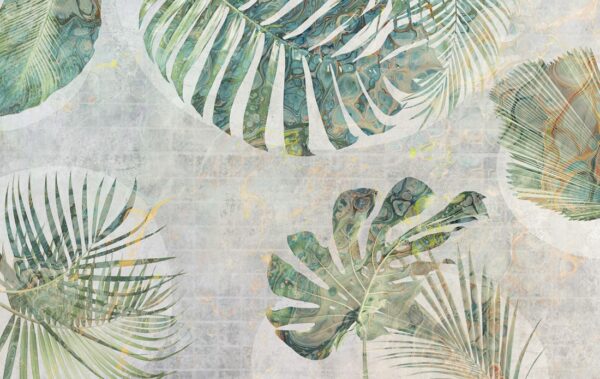 Papier peint Monstera Vert