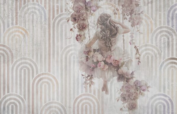 Papier peint Féminité subtile