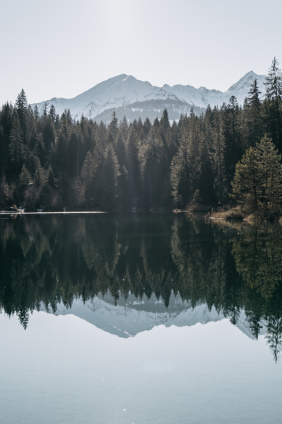 Papier peint Miroir de montagne