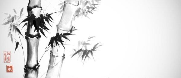 Papier peint Harmonie du bambou