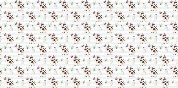 Papier peint Ferme bovine