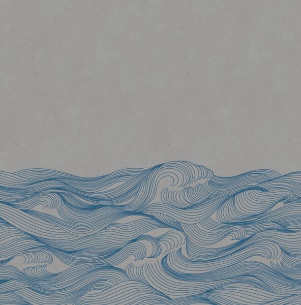 Papier peint Ondes graphiques