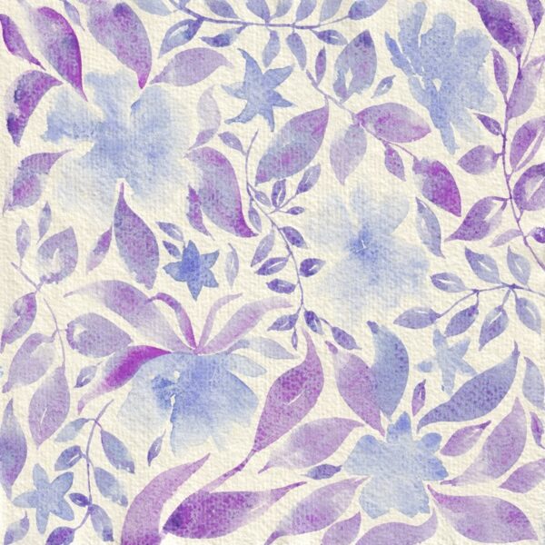 Papier peint Fleurs violettes