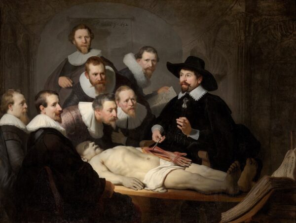 Papier peint La leçon d'anatomie du docteur Tulp